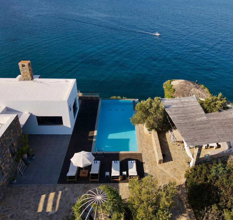 Villa Aiolos: Above The Sea, Within Agios Nikolaos Exterior photo