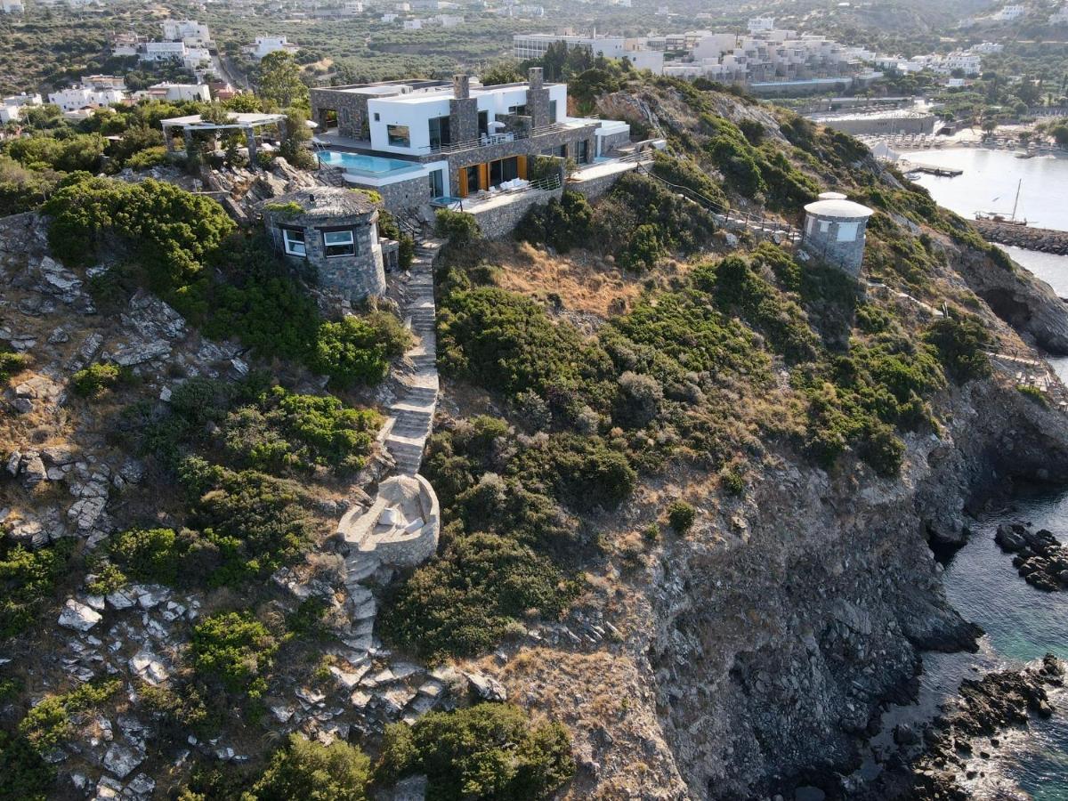 Villa Aiolos: Above The Sea, Within Agios Nikolaos Exterior photo